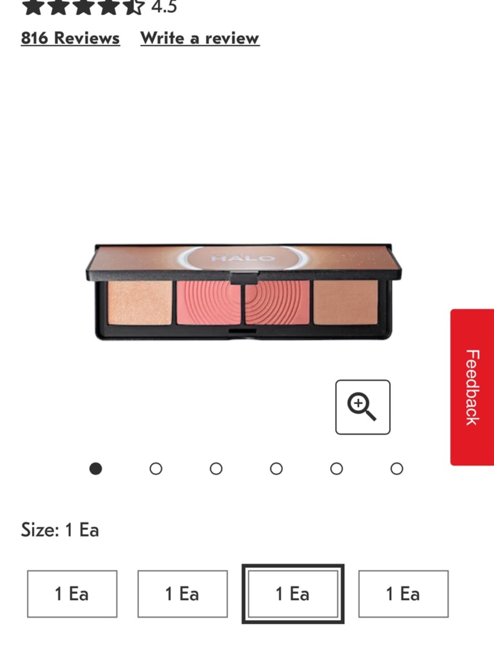Smashbox Halo Sculpt + Glow Face Palette - Back in Cali